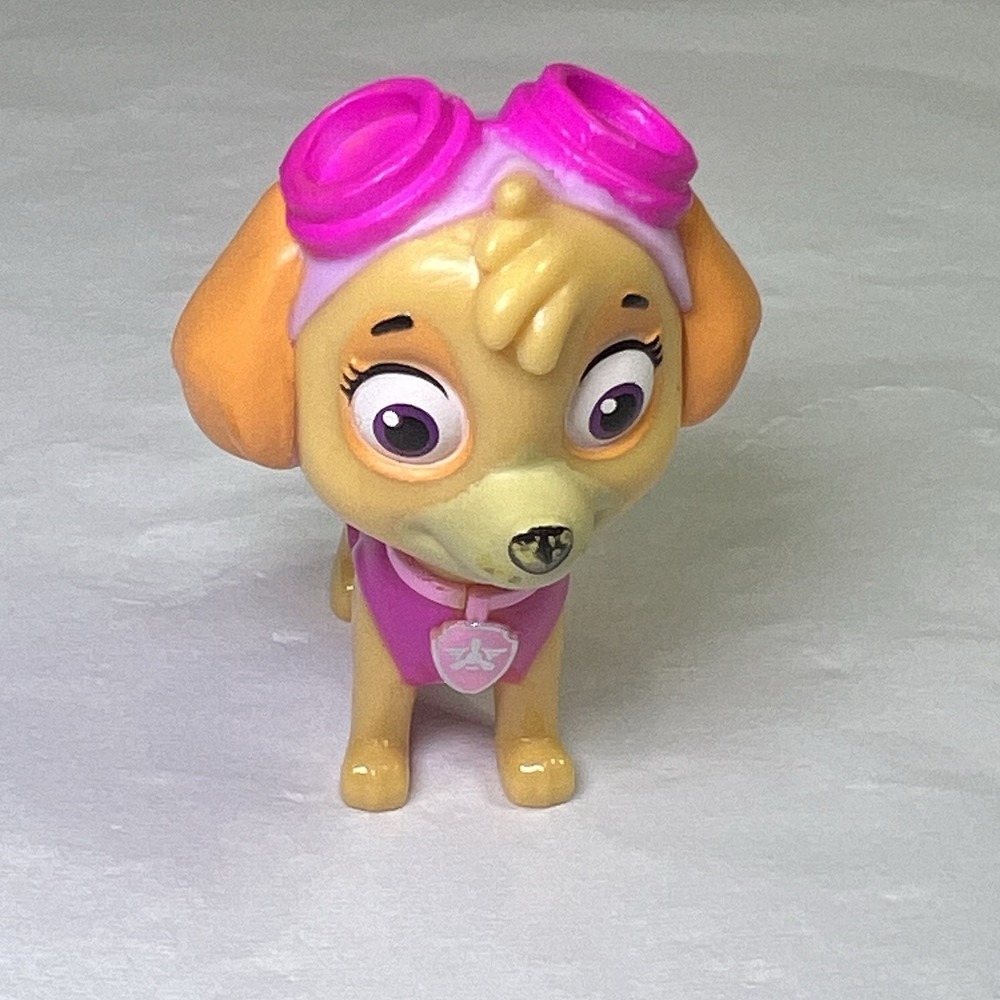 Paw Patrol‎ Nickelodeon Figure Skye Rescue Pup Spin Master Toy Dog Pink 2"